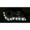 VW Passat B6 3C (05-09) priekšējie LED Dayline lukturi, hromēti