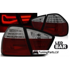 BMW E90 (05-08) aizmugurējie LED lukturi, tonēti