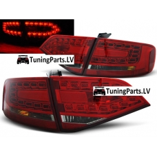 Audi A4 B8 (07-..) sedana LED aizmugurējie lukturi, tonēti