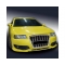 Audi A3 8L (96-03) priekšējais bamperis, melns/hromēts