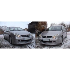 Citroen C5 priekšējā bampera uzlika