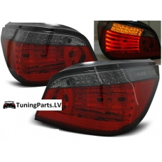 BMW E60 (03-07) aizmugurējie lukturi ar LED CELIS diodēm, tonēti