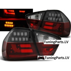 BMW E90 (05-08) aizmugurējie LED lukturi, melni
