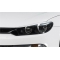 VW Scirocco (08-..) priekšējo lukturu uzlikas, melnas