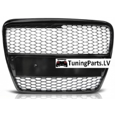 Audi A6 C6 (04-08) priekšējā reste RS style melna/glancēta Audi A6 C6 (04-08) priekšējā reste RS style melna/glancēta