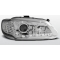 Renault Megane (96-99)/Scenic (96-99) priekšējie lukturi, LED dayline + LED pagriezieni, hromēti
