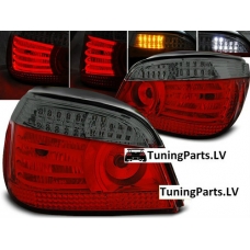 BMW E60 (03-07) aizmugurējie LED lukturi, tonēti