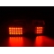Honda Civic (91-95) 2/4D aizmugurējie LED lukturi, melni