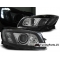 Opel Insignia (08-12) priekšējie LED Dayline lukturi, melni, DRL