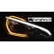 PEUGEOT 208 (12-15) priekšējie lukturi, LED dayline, melni