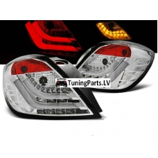 Opel Astra H GTC (04-09) aizmugurējie LED lukturi, hromēti