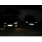 Opel Astra G (98-04) priekšējie lukturi, LED Dayline, melni
