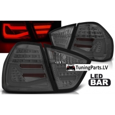 BMW E90 (05-08) aizmugurējie LED lukturi, tonēti