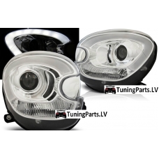 MINI Cooper Countryman R60 (10-14) Led priekšējie lukturi, hromēti