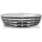 Mercedes-Benz W221 S-class (09-13) priekšējā reste, melna/hromēta, S65 AMG