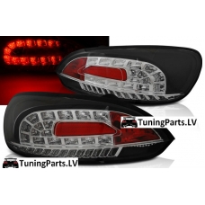 VW Scirocco (08-14) aizmugurējie LED lukturi, melni