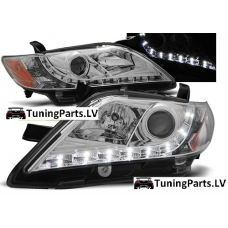 Toyota Camry (06-09) priekšejie LED Dayline lukturi, hromēti