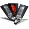 Ford Focus (98-04) 3/5D aizmugurējie LED lukturi, melni