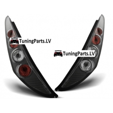 Fiat Punto (99-03) 3D aizmugurējie lukturi, melni
