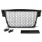 Audi A4 B8 (08-11) priekšējā reste, melna/glancēta, RS-style