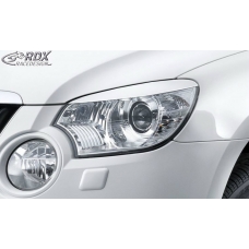 Skoda Yeti  (09-13) priekšējo lukturu uzlikas, melnas