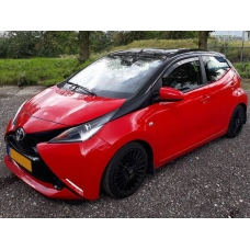 Toyota Aygo (14-...) logu deflektori, 2 gab.