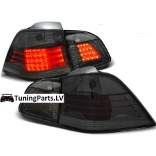 BMW E61 (04-07) aizmugurējie LED lukturi, tonēti