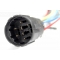 Fiat Grande Punto (09-12) priekšējie lukturi, LED dayline, DRL, hrometi