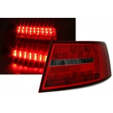 Audi A6 C6 (04-08) LED aizmugurējie lukturi, tonēti, 7 PIN