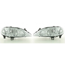 Renault Megane (99-02)/Scenic (99-02) priekšējie lukturi, hromēti