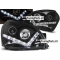 Hyundai Tucson (04-10) priekšējie LED Dayline lukturi, melni