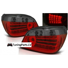 BMW E60 (03-07) aizmugurējie lukturi ar LED diodēm, tonēti
