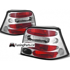 VW Golf 4 aizmugurējie lukturi, hromēti