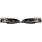 Opel Vectra B (95-98) priekšējie lukturi, LED dayline + LED pagriezieni, melni