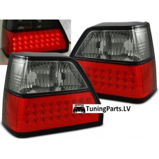 VW Golf 2 aizmugurējie LED lukturi, tonēti