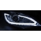 Mazda 3 (09-13) priekšējie LED Dayline lukturi, melni