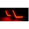 Seat Leon (09-13) aizmugurējie LED lukturi, sarkani / tonēti