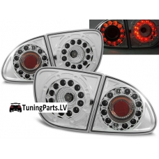 Seat Leon (99-04) aizmugurējie LED lukturi, hromēti 