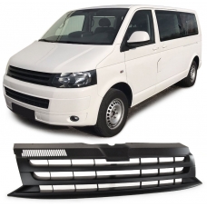 VW T5 Bus (09-15) Transporter priekšējā reste, melna, glancēta