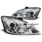 Ford Focus (98-01) priekšējie LED Dayline lukturi, hromēti