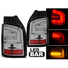VW T5 (10-15) aizmugurējie LED lukturi, hromēti