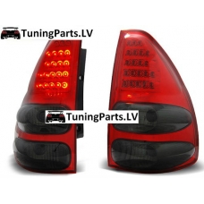 Toyota Land Cruiser FJ120 (03-09) aizmugurējie LED lukturi, tonēti