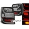 VW Passat B5 3B (96-00)/Passat B5.5 3BG (01-05) Variant aizmugurējie LED lukturi, melni + LED pagriezieni
