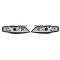 Opel Vectra B (99-02) priekšējie lukturi, LED dayline, hromēti
