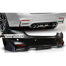 BMW F32/F33 (13-...) aizmugurējais bamperis ar PDC, M4 style