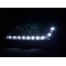 Opel Astra G (98-04) priekšējie LED Dayline lukturi, hromēti 