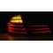 BMW F10 (10-13) aizmugurējie LED lukturi, Melni/Hromēti, LCI Look