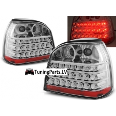 VW Golf 3 aizmugurējie LED lukturi, hromēti 