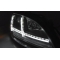 Audi TT 8J (06-10) priekšējie lukturi, Led DRL, dinamisks pagriezienu rādītajs, melni, xenona