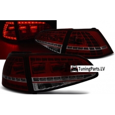 VW Golf 7 aizmugurējie LED lukturi GTI look, tonēti
